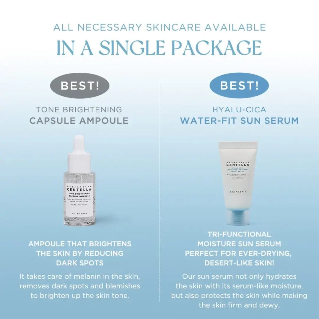 سكين 1004 مجموعة العناية اليومية للبشرة الحساسة