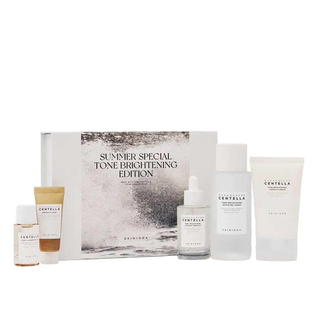 مجموعة تفتيح البشرة سنتيلا مدغشقر من سكين1004