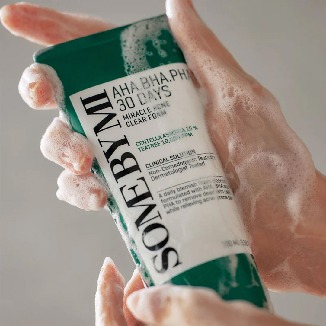 غسول سوم باي مي المعجزة بالشاي الاخضر لحب الشباب