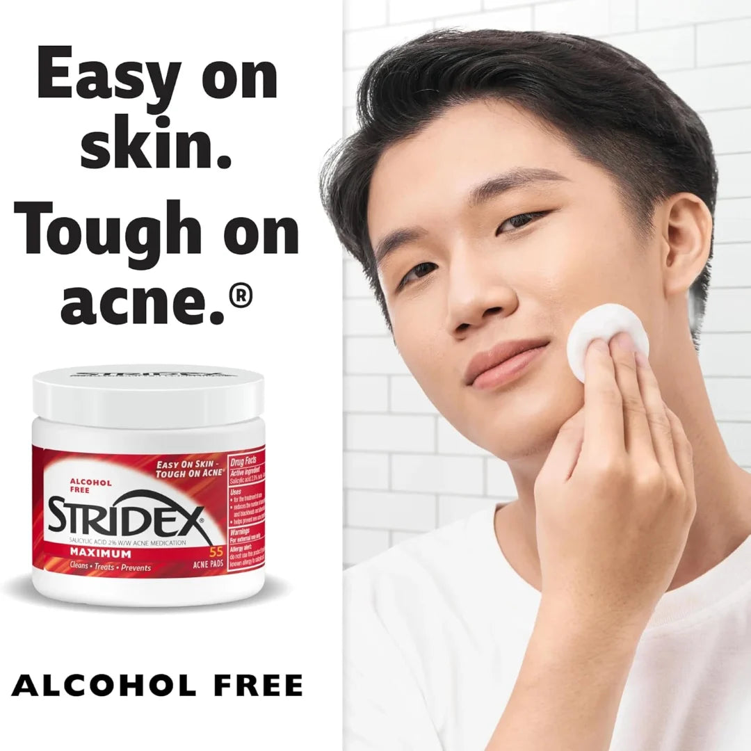 ستريديكس قطع قطنية للسيطرة على حب الشباب