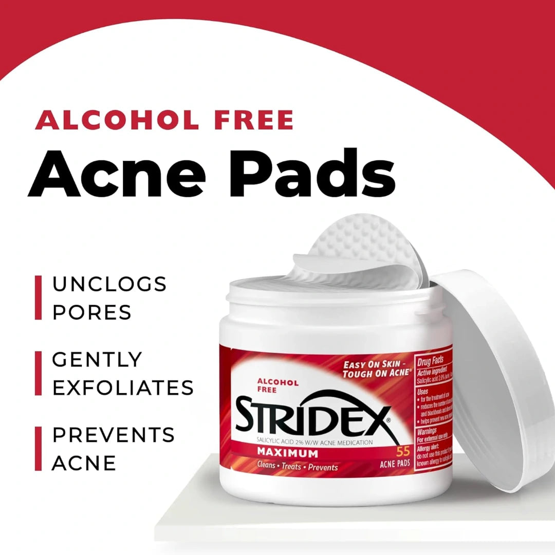 Stridex Maximum Single-Step Acne Control
