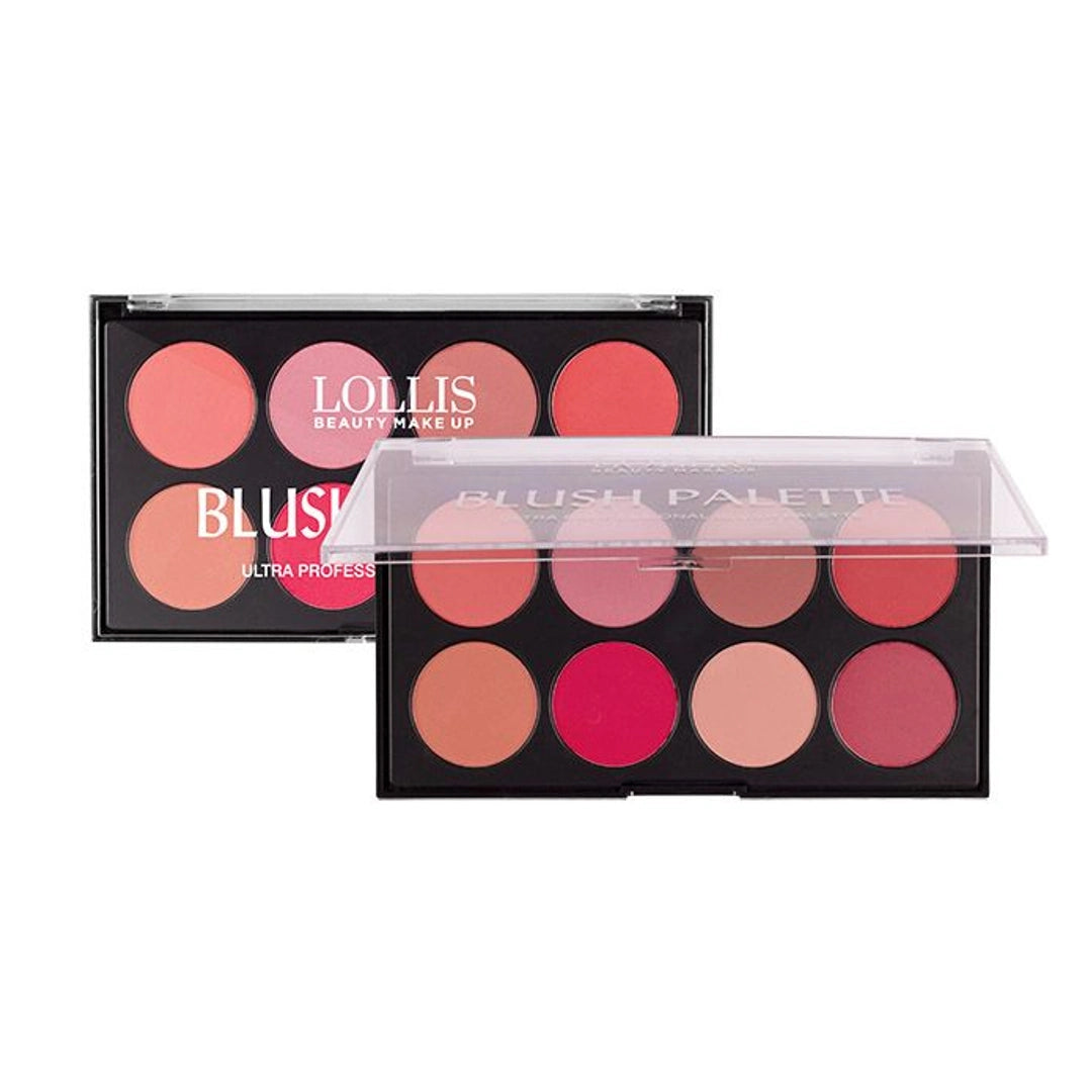 Lollis Blush Palette 8 Tones – Long-Lasting Formula