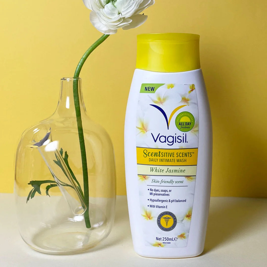 غسول فاجيسيل اليومي للمناطق الحساسة برائحة الياسمين الأبيض