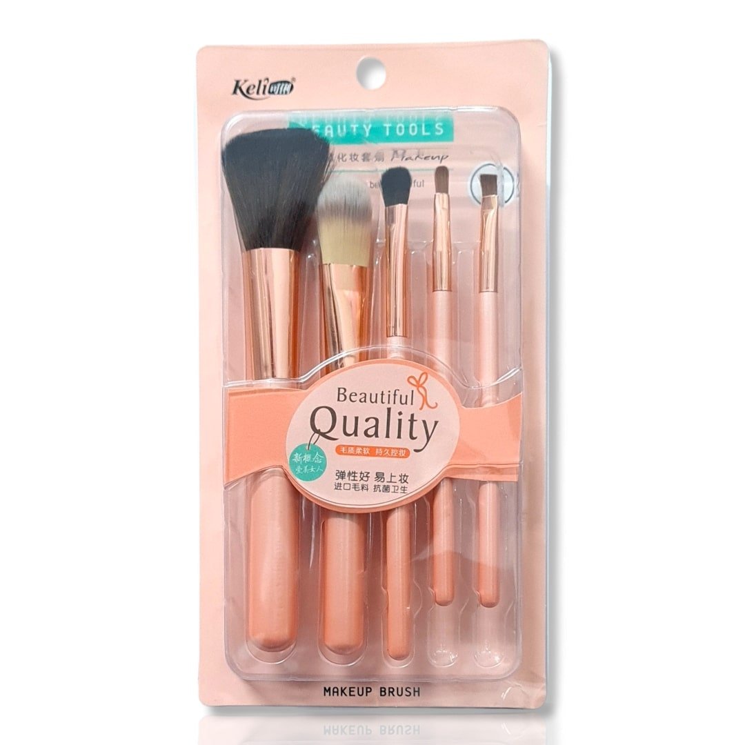 فرش مكياج بيوتفل كواليتي - 5 قطع