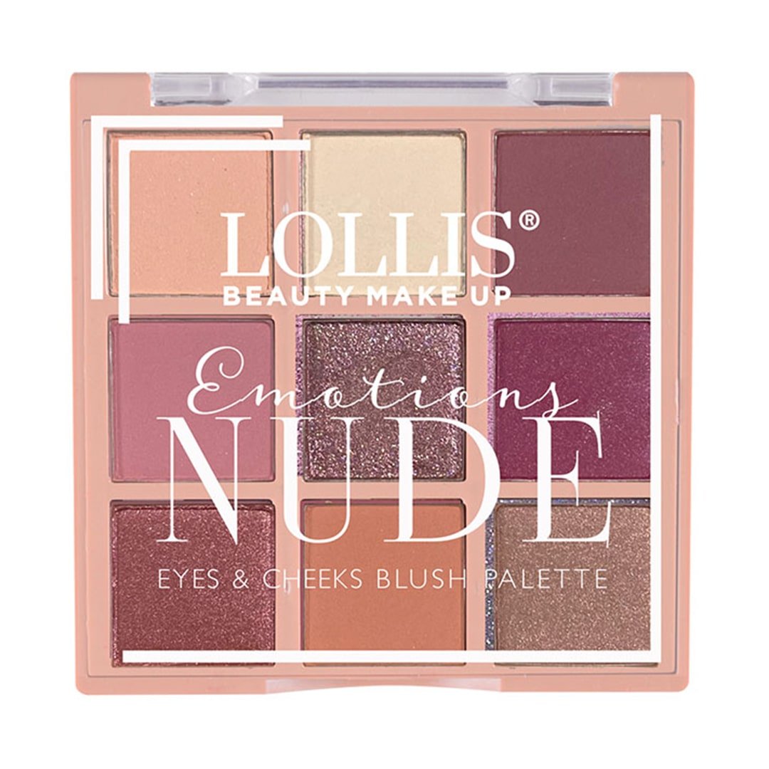 LOLLIS | باليت أحمر الخدود وضلال عيون إيموشن نيود