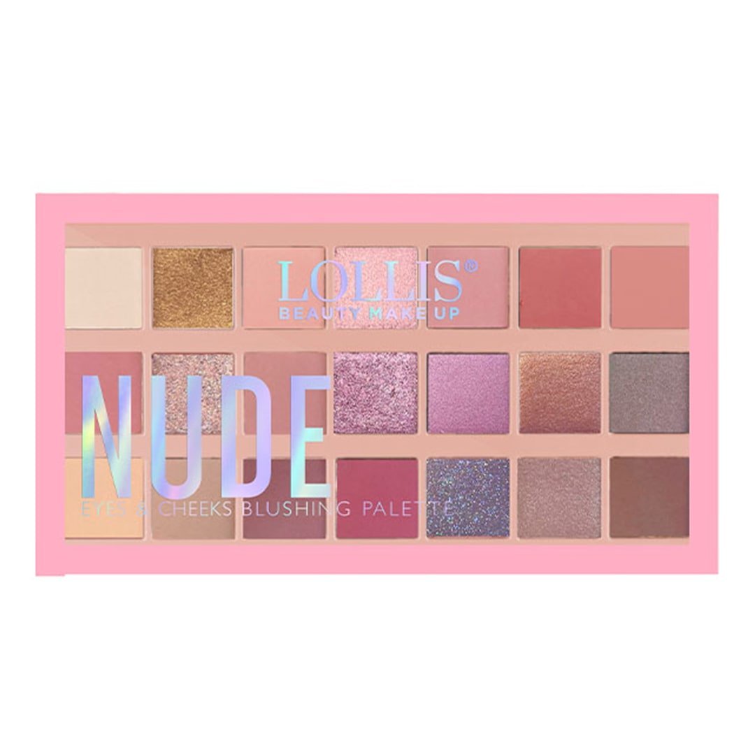 LOLLIS | باليت احمر الخدود ونيود ضلال عيون