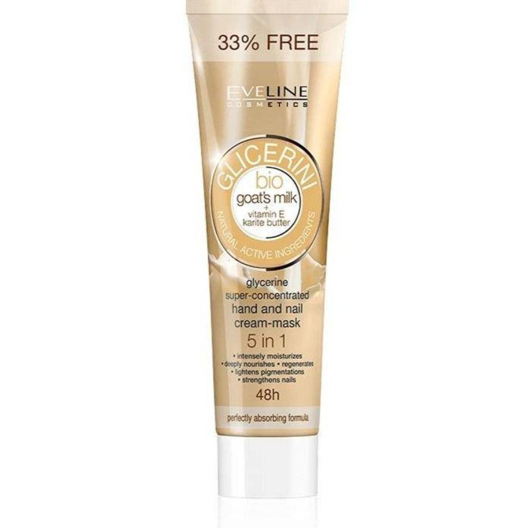 ايفلين كريم لترطيب وتغذية اليدين والأظافر بحليب الماعز