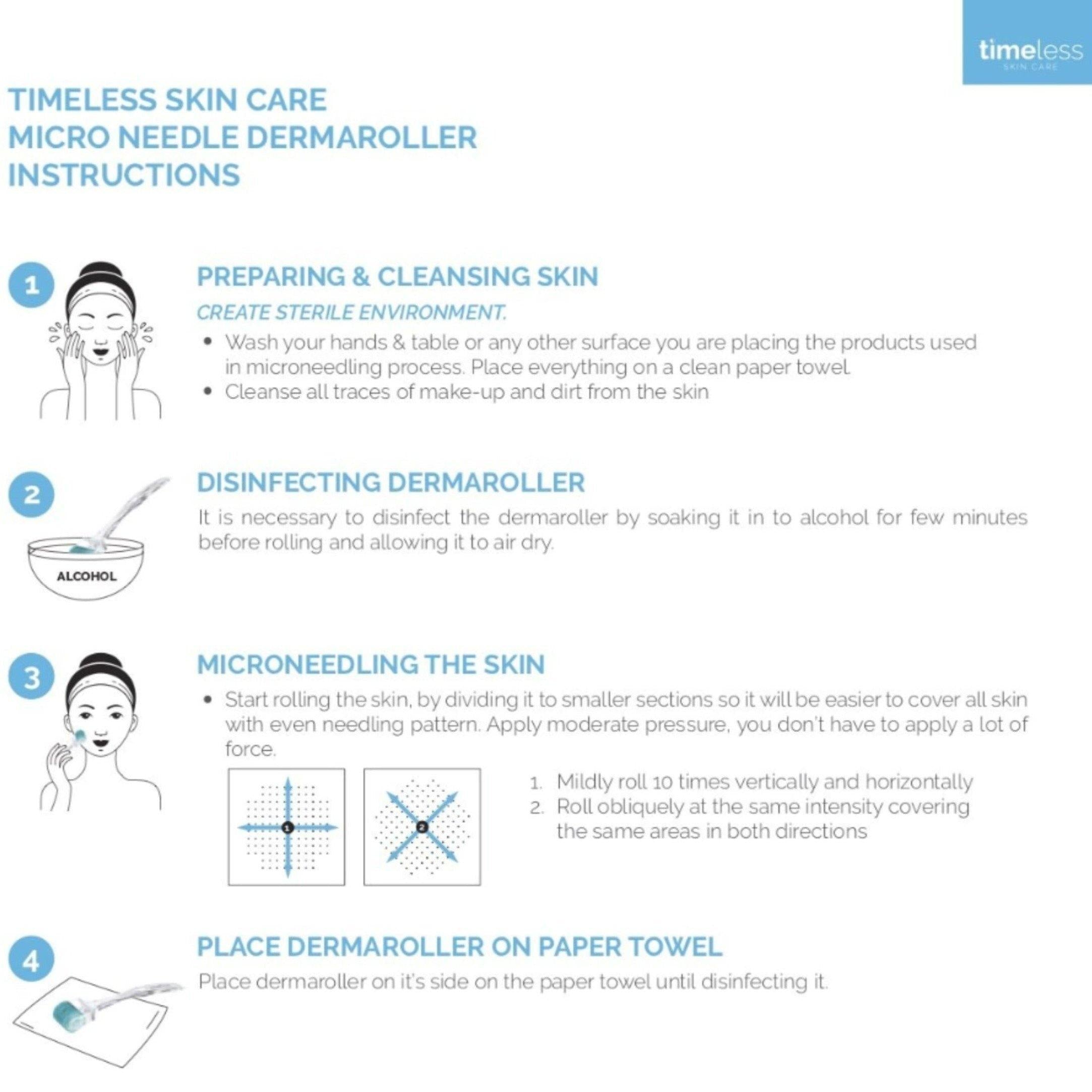 ديرمارولر 192 مايكرو نيدل قياس 0.5 مم من تايملس | Timeless