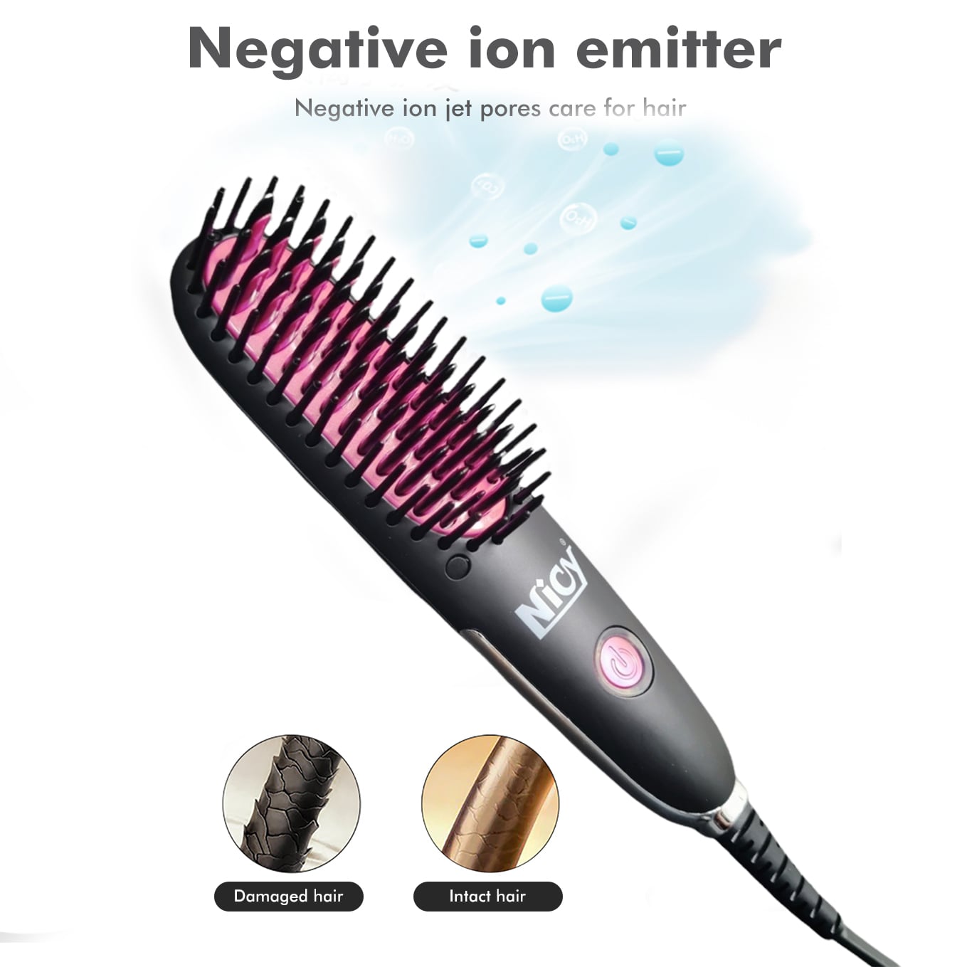 فرشاة فرد الشعر ميني من نايسي | Nicy