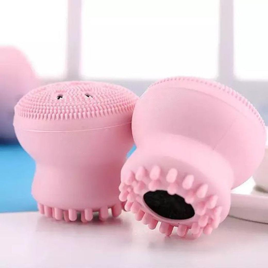 فرشاة سيليكون لتقشير البشرة - اخضر | Mumuso