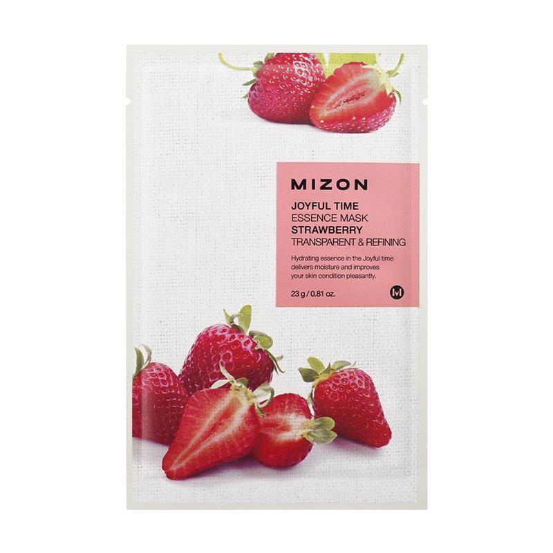 قناع الترطيب بخلاصة الفراولة 23ج | STRAWBERRY ESSENCE MASK 23g | MIZON