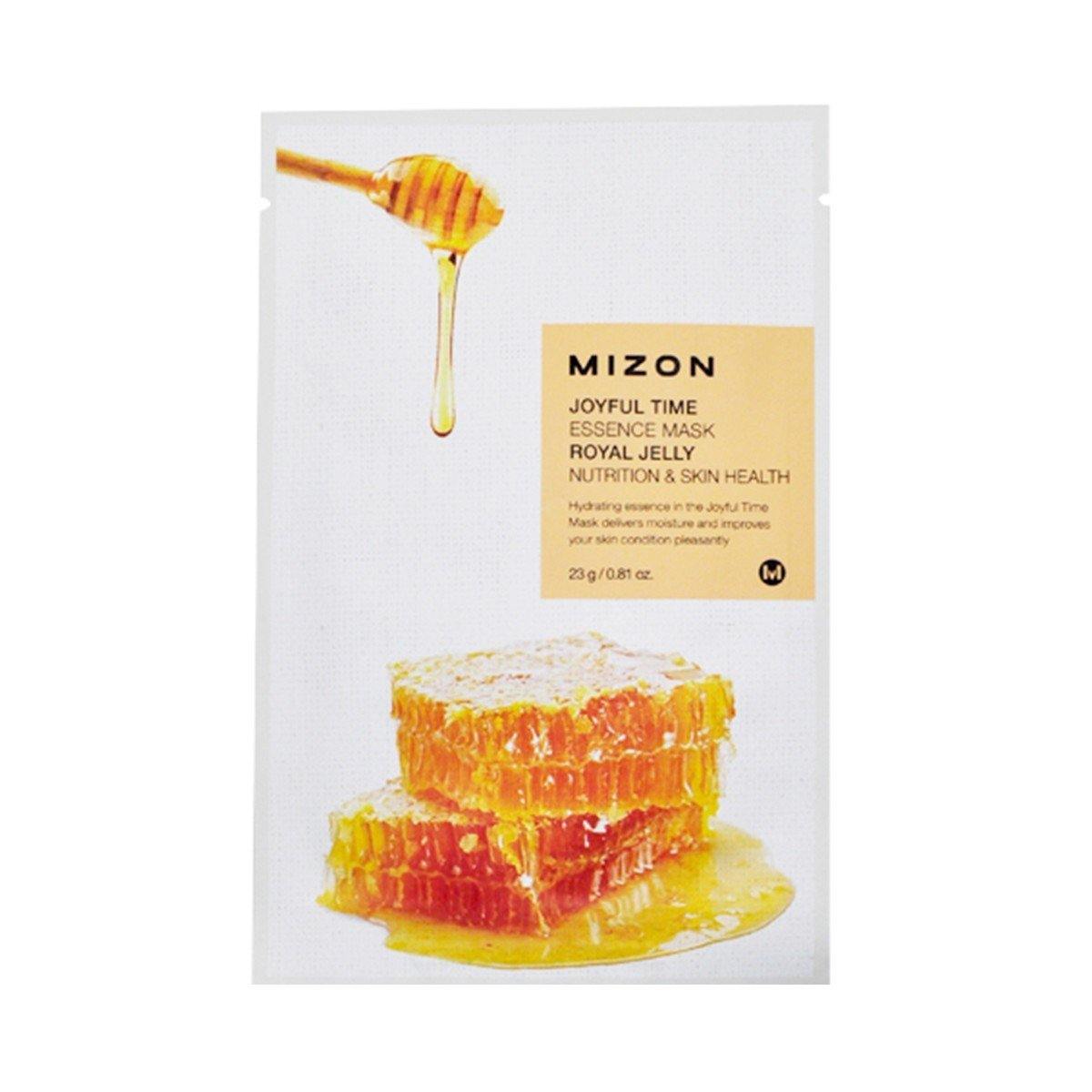 قناع الترطيب بخلاصة غذاء الملكات 23ج | ROYAL JELLY ESSENCE MASK 23g | MIZON