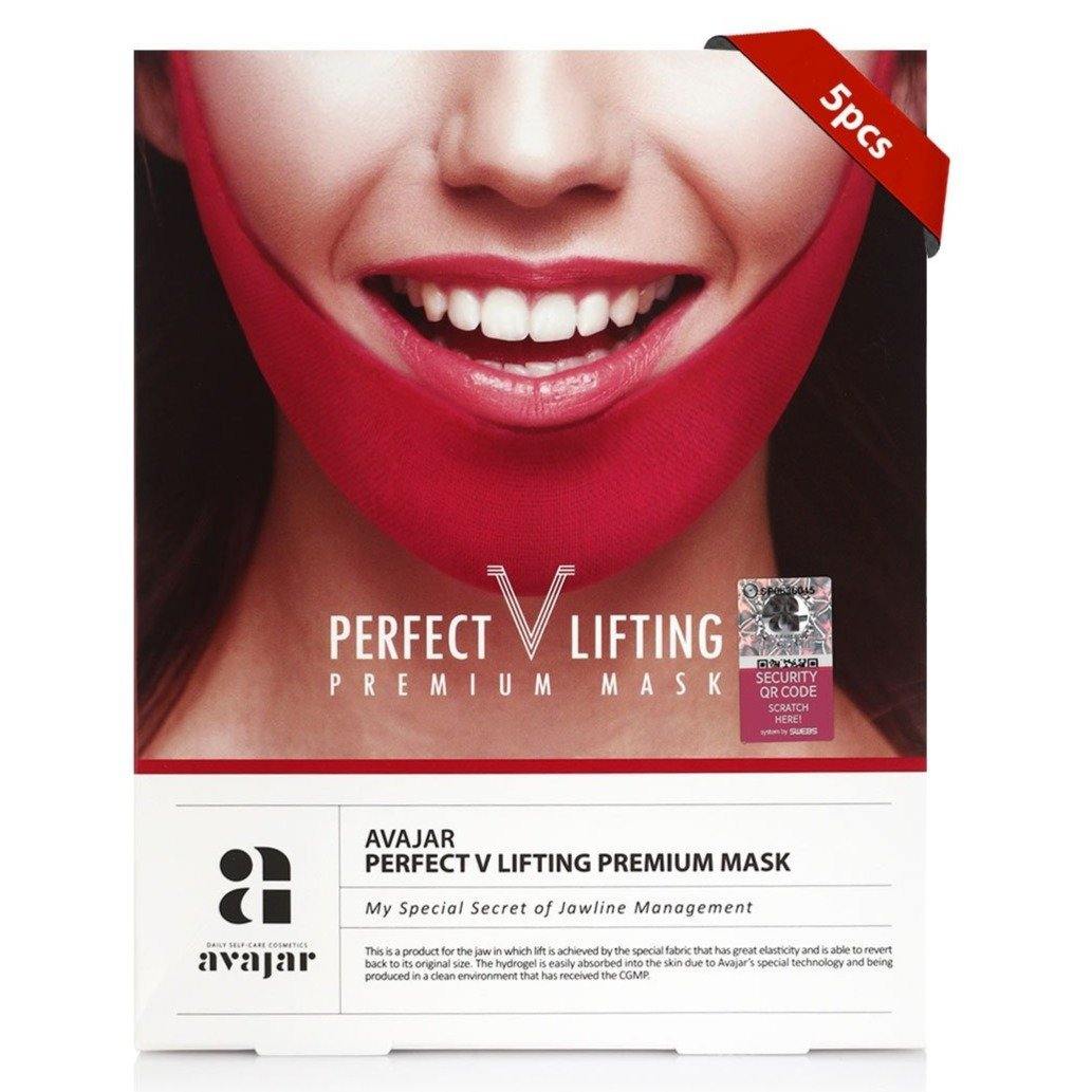 قناع بيرفكت افاجار للشد الدقن - 5 اقنعة | AVAJAR