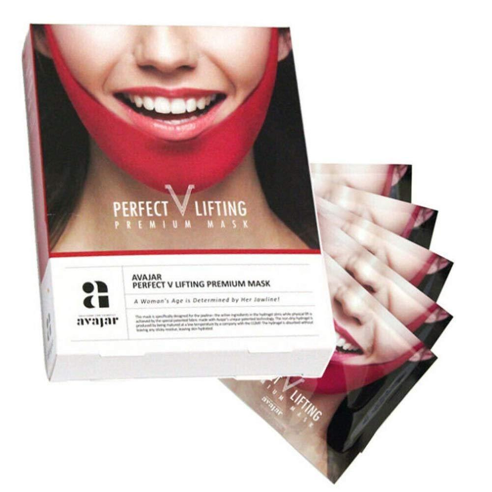 قناع بيرفكت افاجار للشد الدقن - 5 اقنعة | AVAJAR