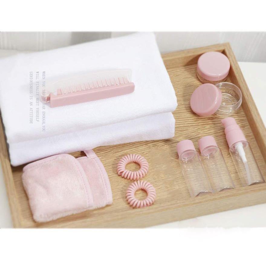 مجموعة عبوات فارغة للسفر - 9 قطع | LIANGYAN