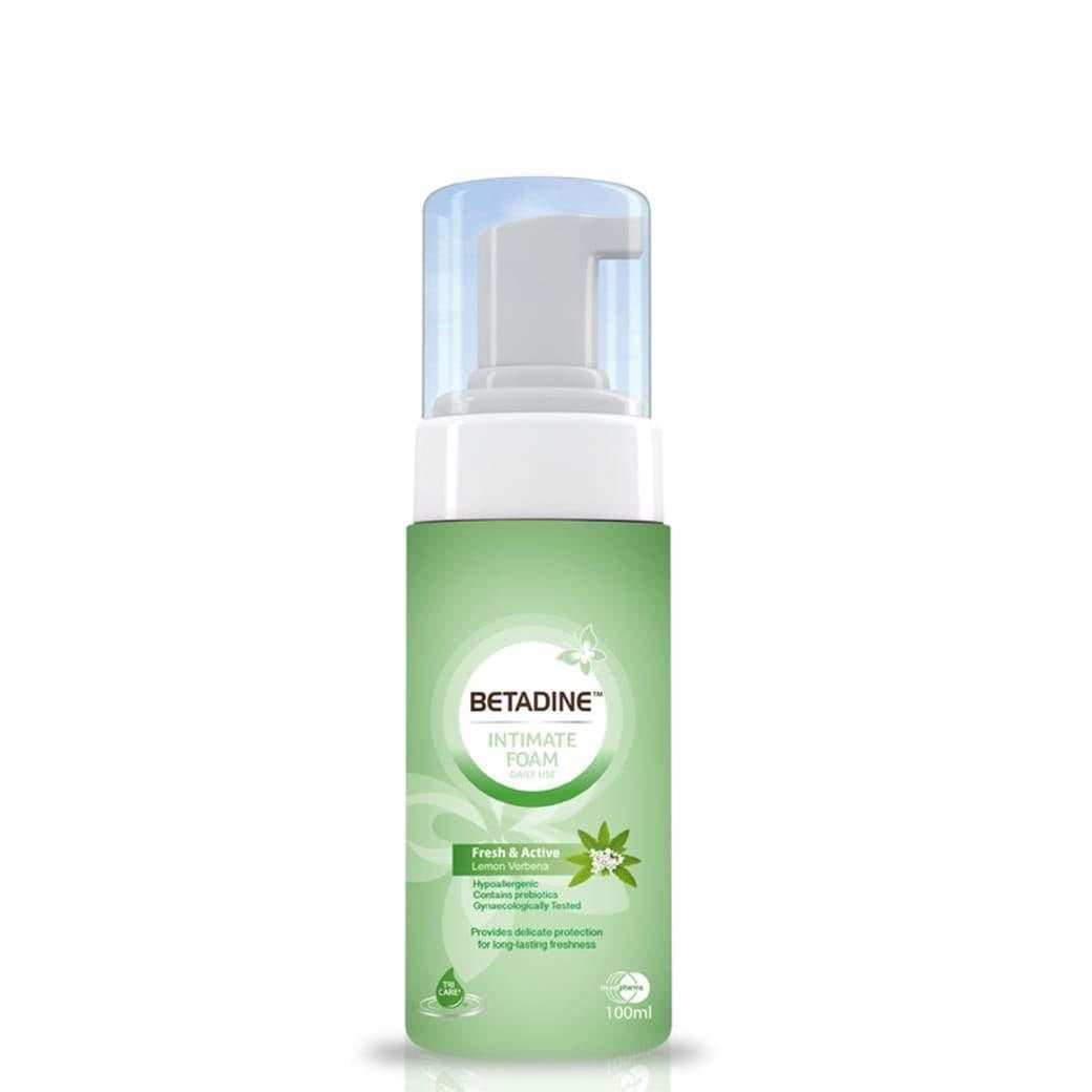 رغوة بيتادين للمناطق الحساسة فرش اند اكتيف - 100مل | Betadine