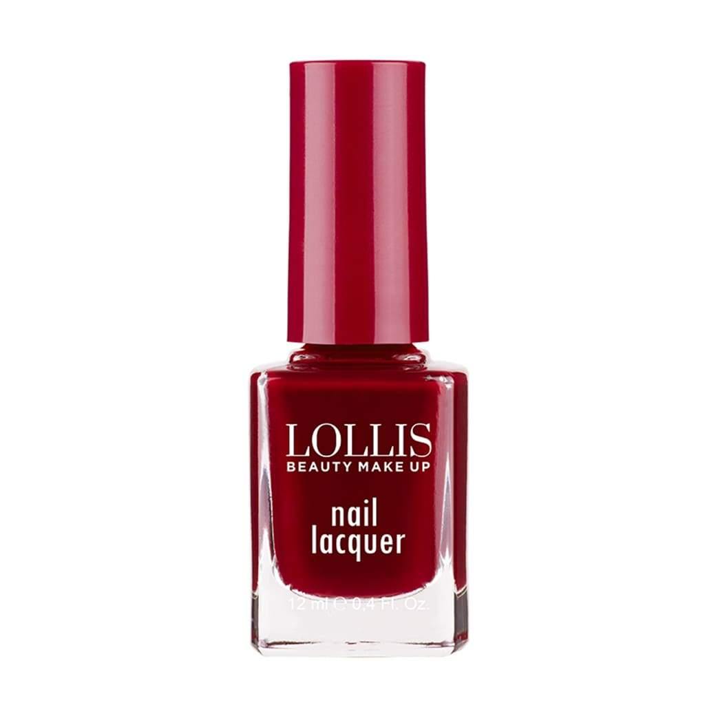 طلاء أظافر بالكيراتين (أحمر) 123 | LOLLIS