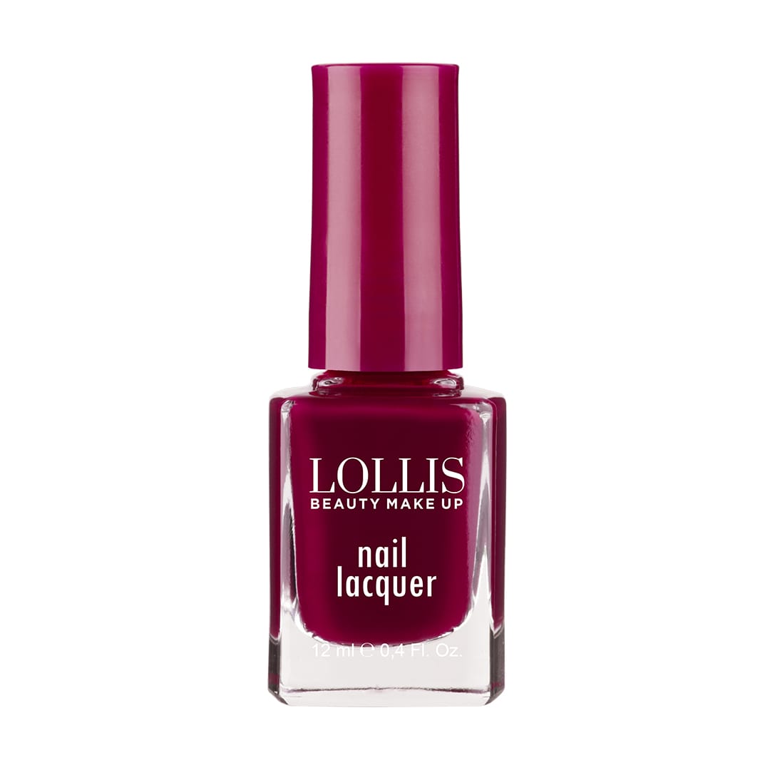 طلاء أظافر بالكيراتين (أحمر كلاريت) 121 | LOLLIS