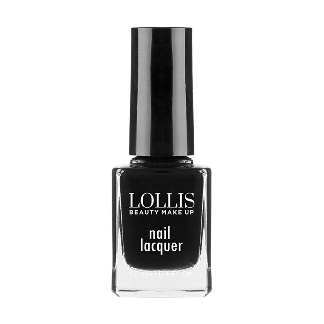 طلاء أظافر بالكيراتين (أسود) 104 | LOLLIS