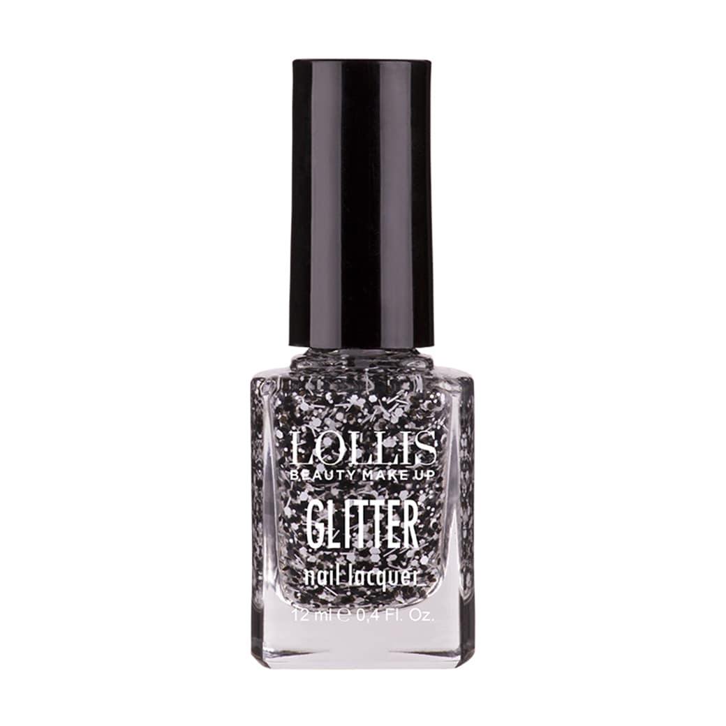 طلاء أظافر لامع (أسود) 152 | LOLLIS