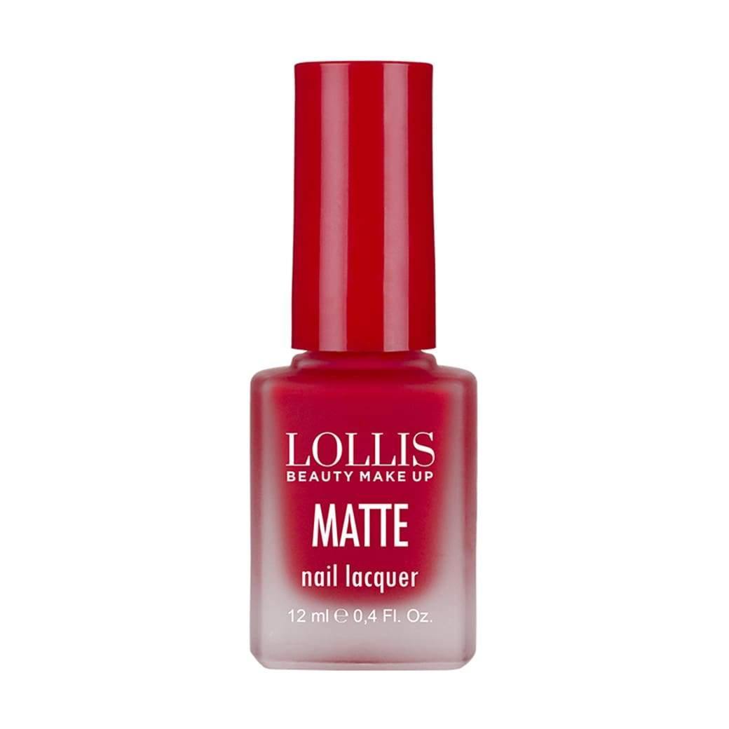 طلاء أظافر مات (أحمر) 05 | LOLLIS