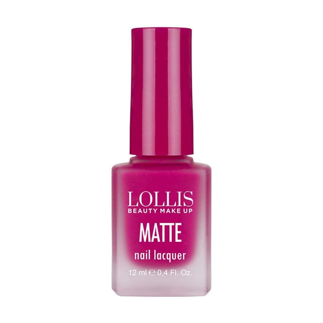 طلاء أظافر مات (أرجواني) 06 | LOLLIS