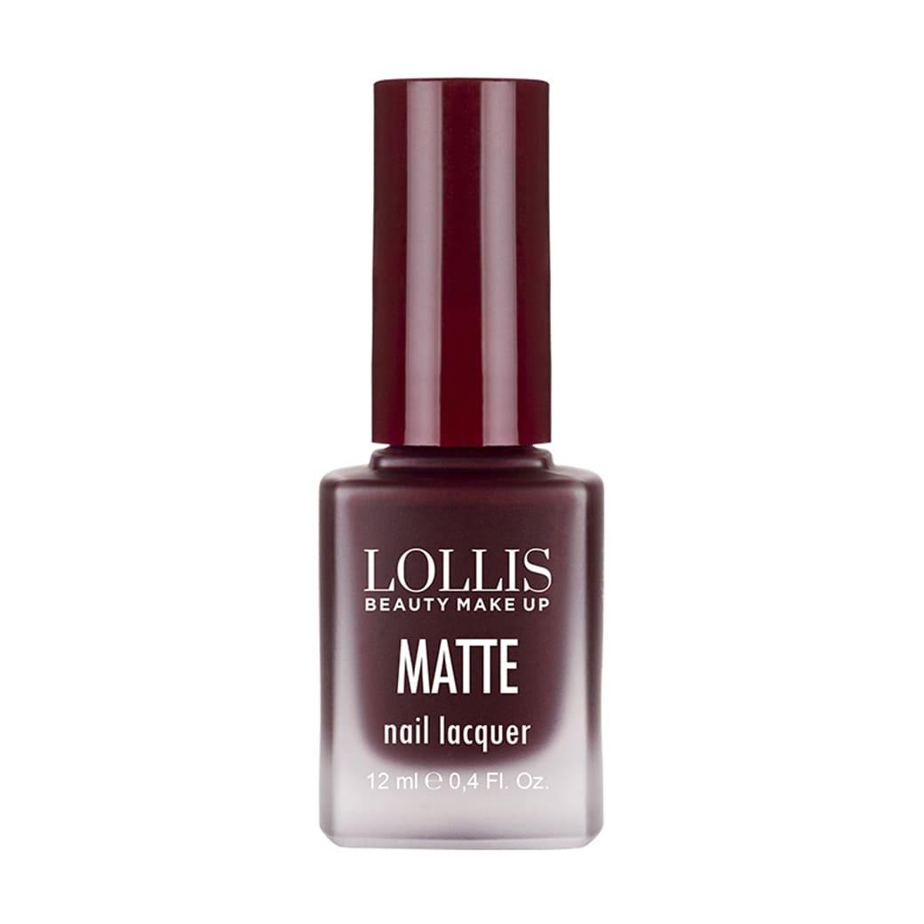 طلاء أظافر مات (بني) 07 | LOLLIS
