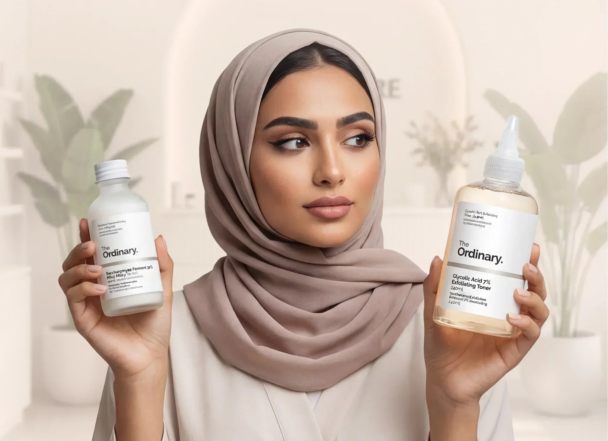 مقارنة تونر الحليب وتونر الجلايكوليك من ذا اورديناري: أيهما يناسب بشرتك؟