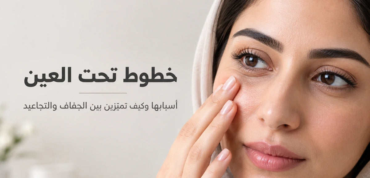 خطوط تحت العين: أسبابها وكيف تميّزين بين الجفاف والتجاعيد
