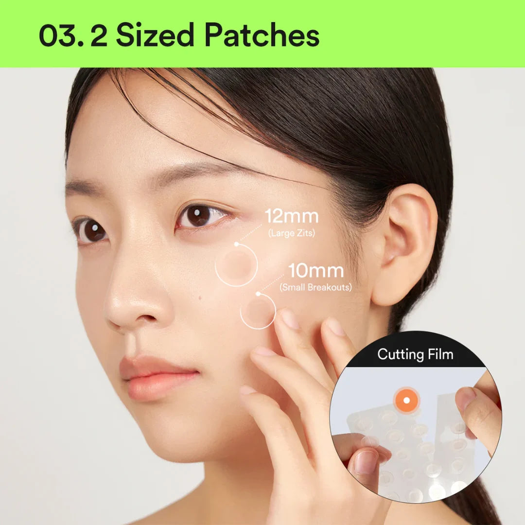 Abib Heartleaf Calming Spot Patch 78 Patches Hydrocolloid Acne Treatment