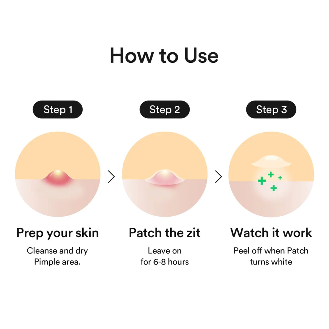 Abib Heartleaf Calming Spot Patch 78 Patches Hydrocolloid Acne Treatment