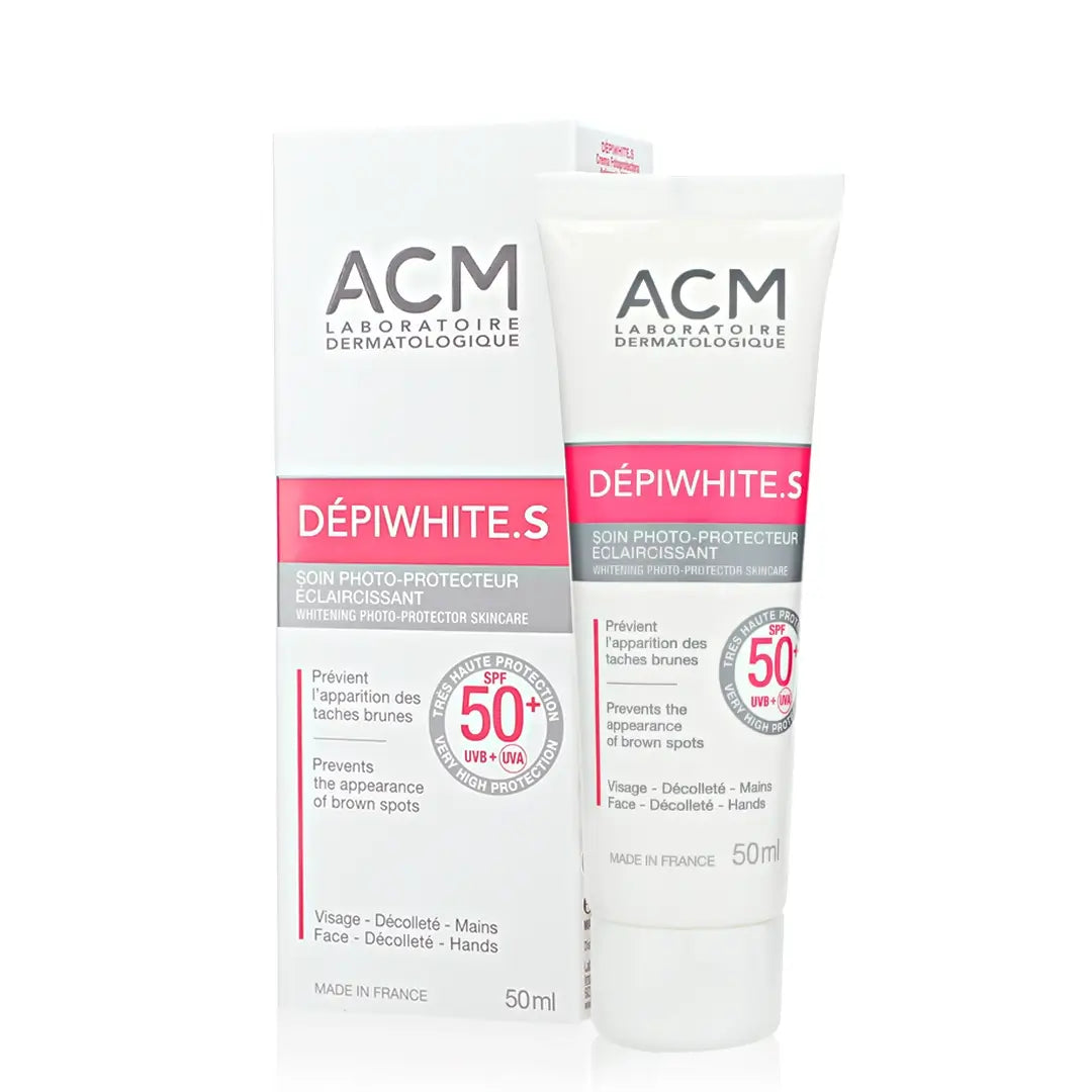 كريم إيه سي إم ديبيوايت إس علاج ضوئي مفتح بمعامل حماية 50+