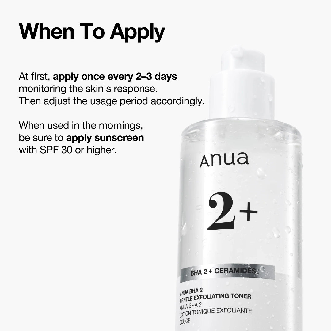 Anua BHA 2% Toner for Oily and Acne-Prone Skin