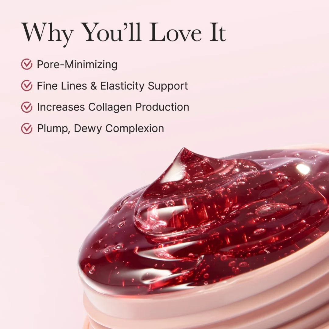 Arencia Red Smoothie Serum 30 with Red Collagen Complex and Niacinamide