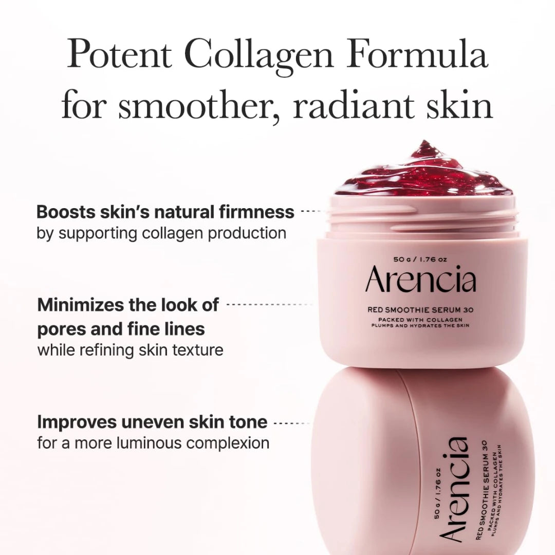 Arencia Collagen Jelly Serum for Dry and Normal Skin — 50g Jar