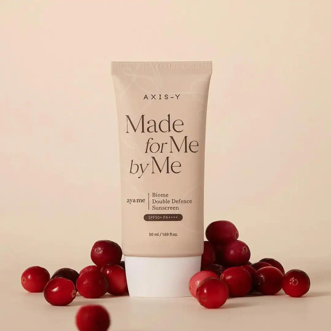 Axis-Y Biome Double Defense Sunscreen lightweight daily SPF