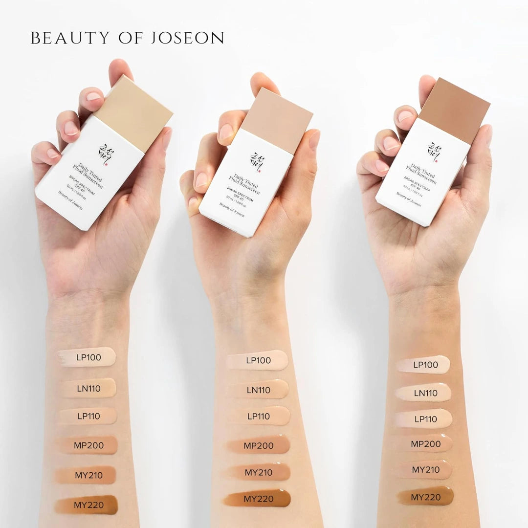 Daily Tinted Fluid Sunscreen by Beauty of Joseon - 12 Shades