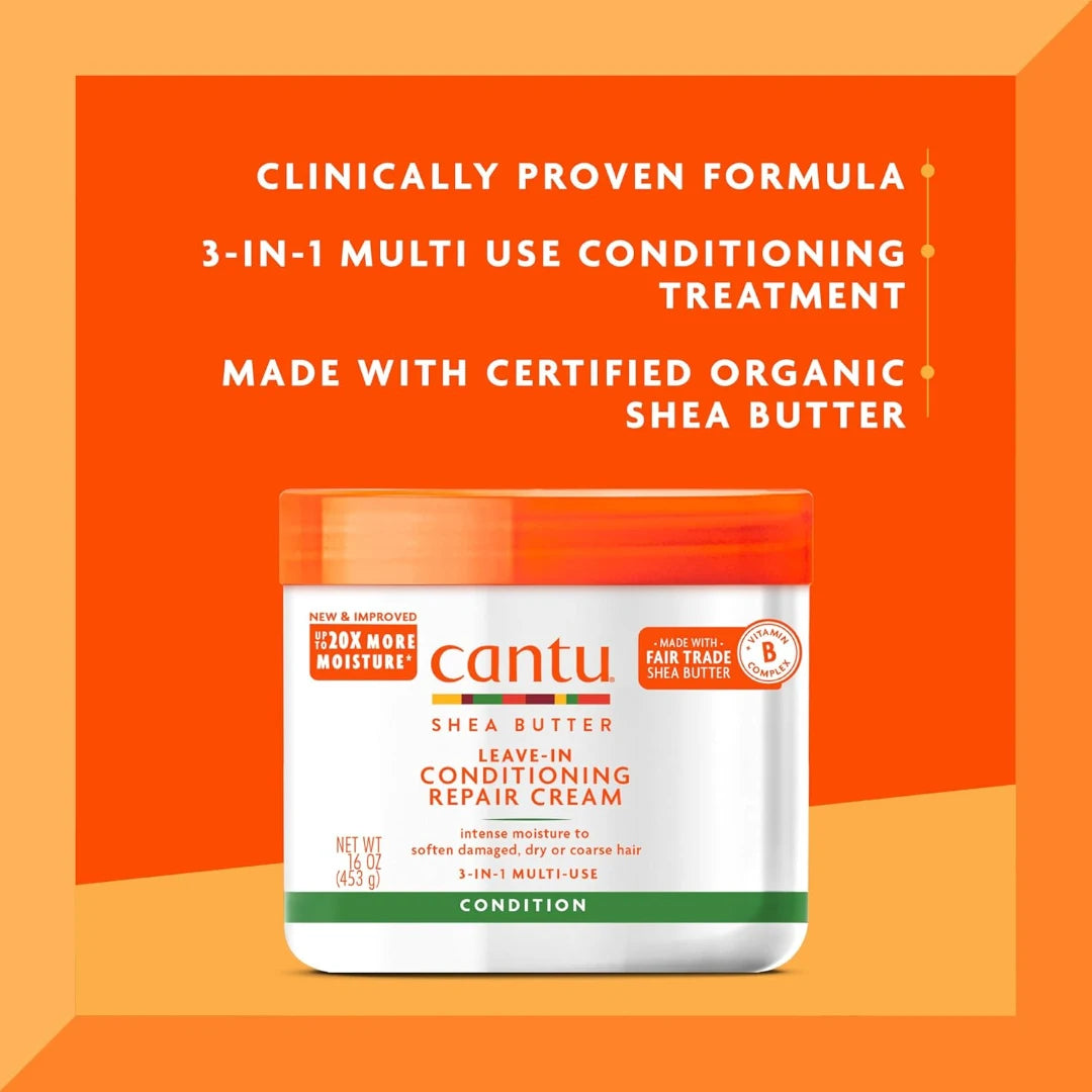 Cantu Shea Butter Leave-In Treatment for Damaged Hair