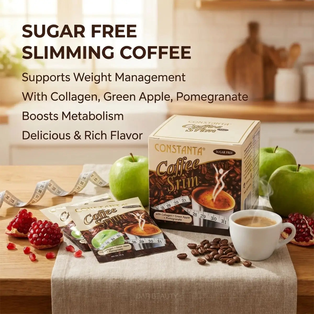 CONSTANTA Srim Coffee sugar free | DarBeauty