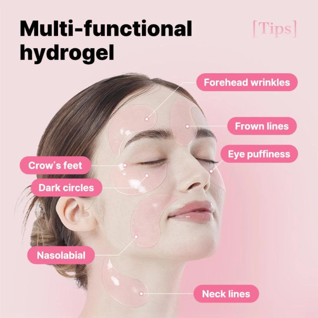 قناع العين المزيل للانتفاخات من كوسركس بأربعة ببتيدات وكولاجين