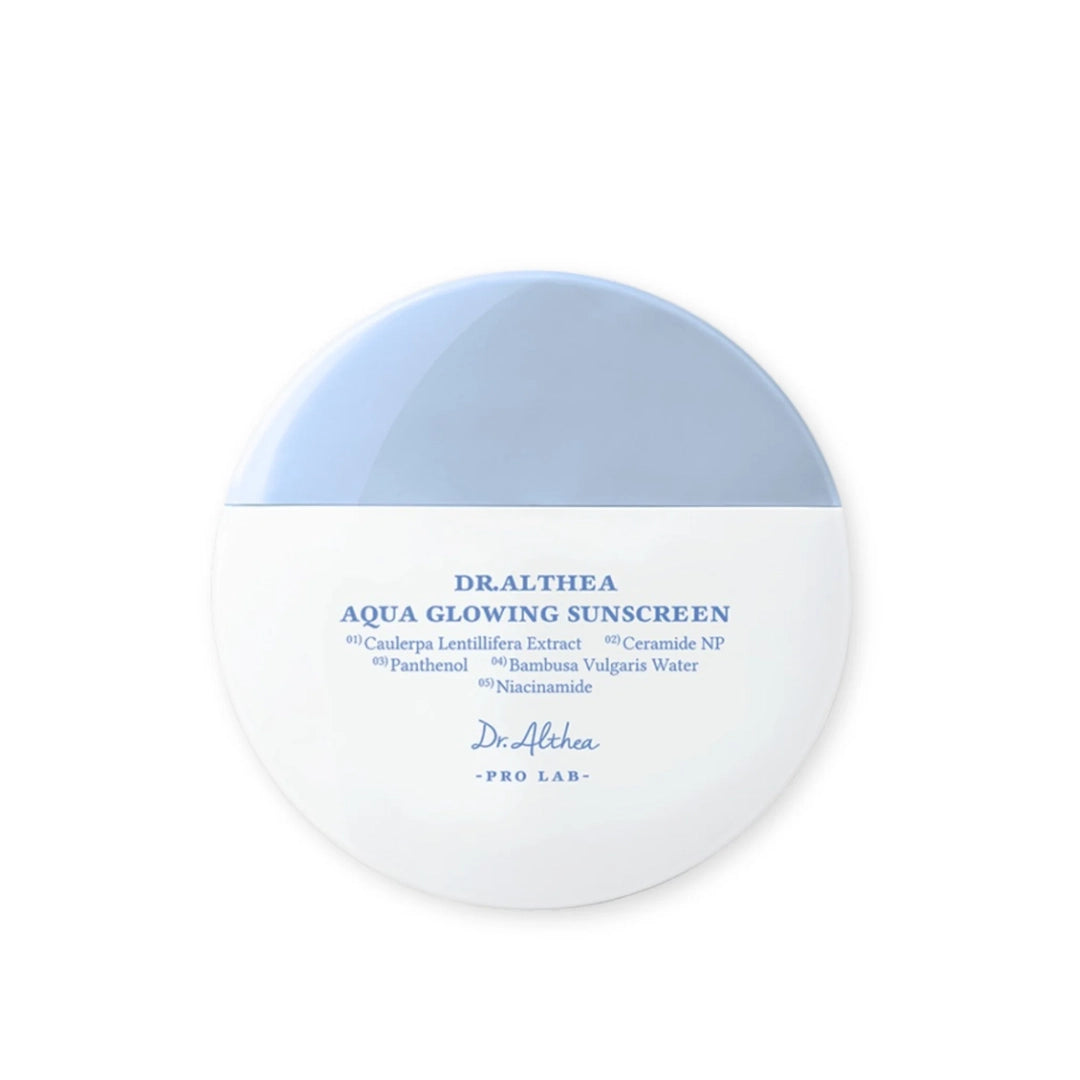 واقي الشمس دكتور ألثيا أكوا جلو لترطيب وإشراقة البشرة