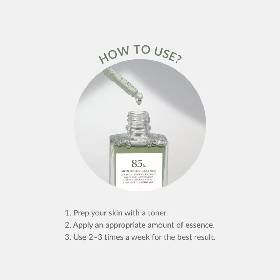 Dr.Althea Skin Relief Essence | 85% Cica Calming Serum