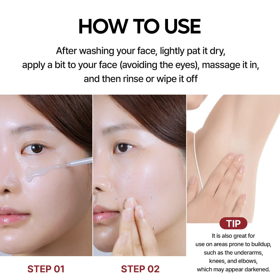 Dr.Melaxin Peel Shot Black Rice Ampoule | Gentle Exfoliator