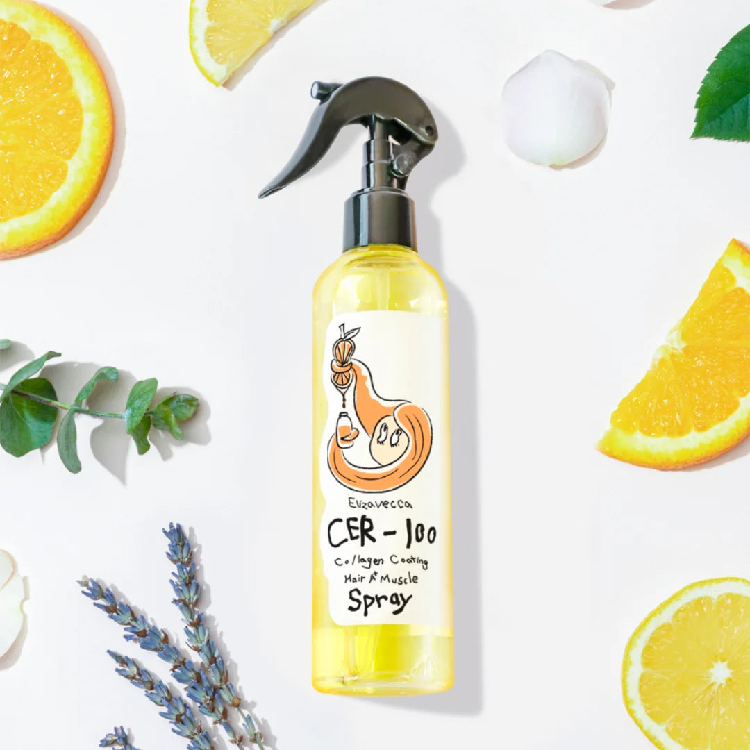 美容液 CQ 4+ CQc+ Elizavecca CER-100 Collagen Hair Spray | Moisturizing Mist