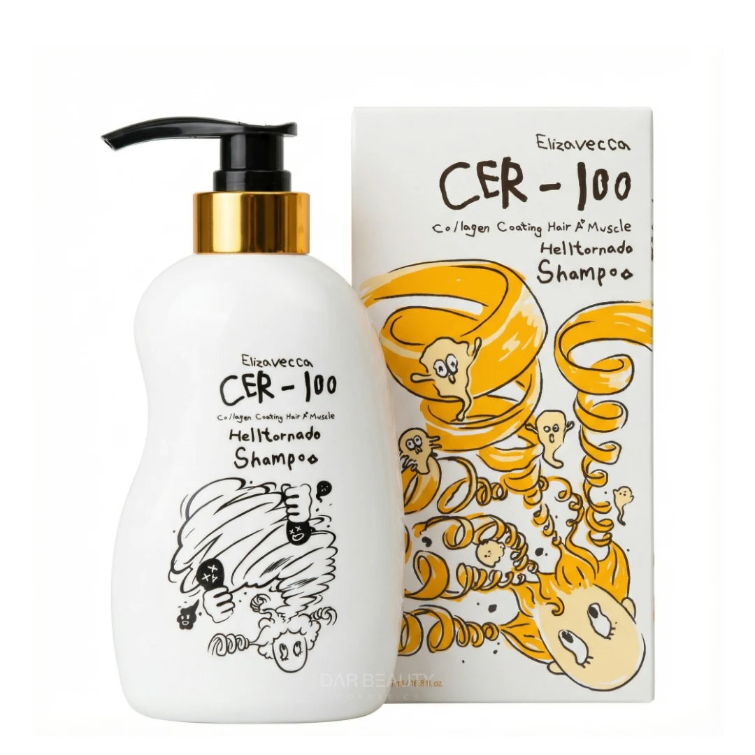 شامبو إليزافيكا بالكولاجين لتنظيف وتقوية الشعر