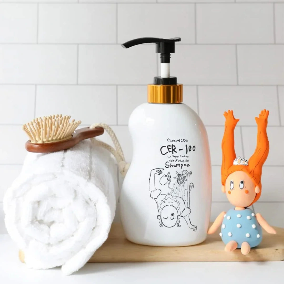 شامبو إليزافيكا بالكولاجين لتنظيف وتقوية الشعر