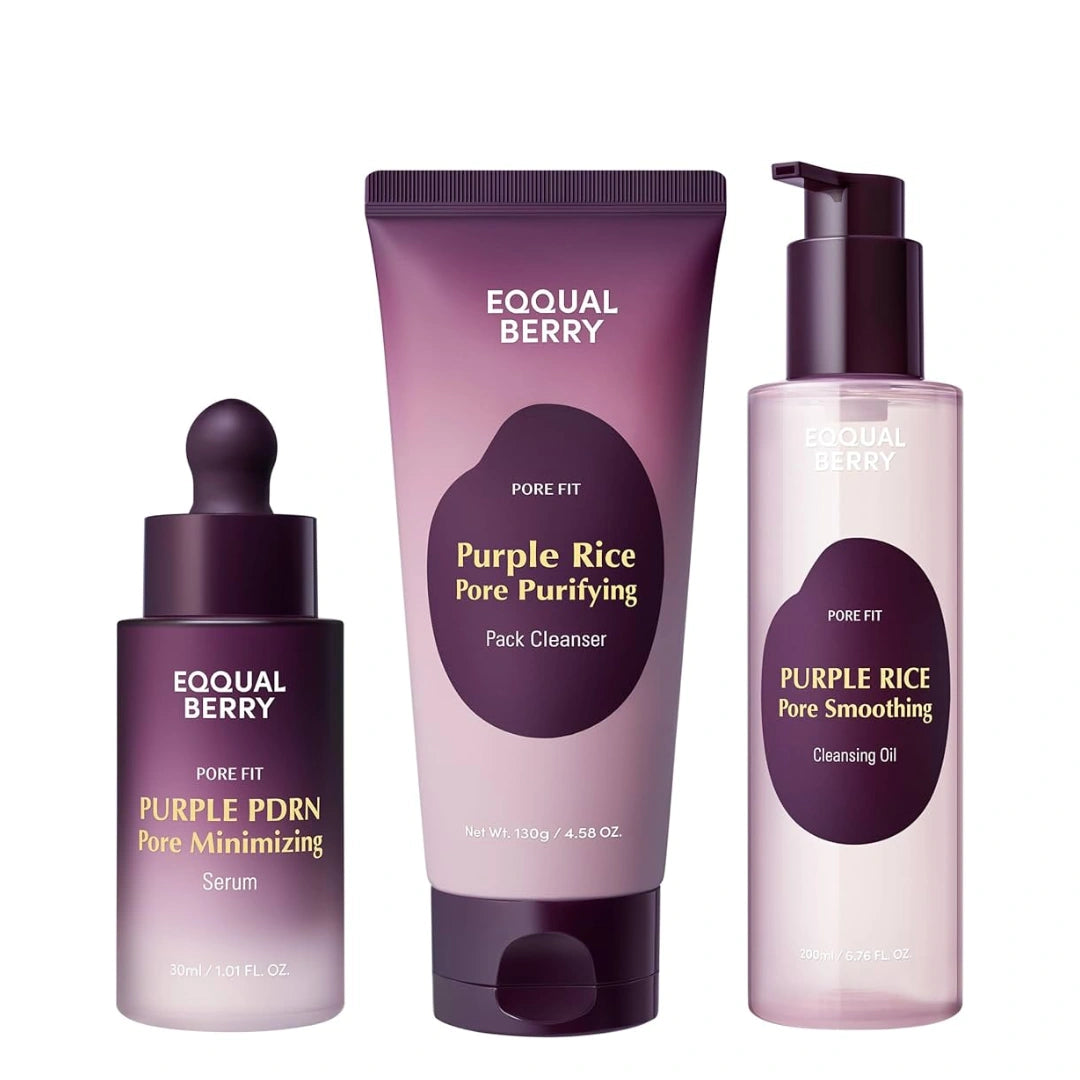 مجموعة بيربل رايس للعناية بالمسام من إيكوال بيري