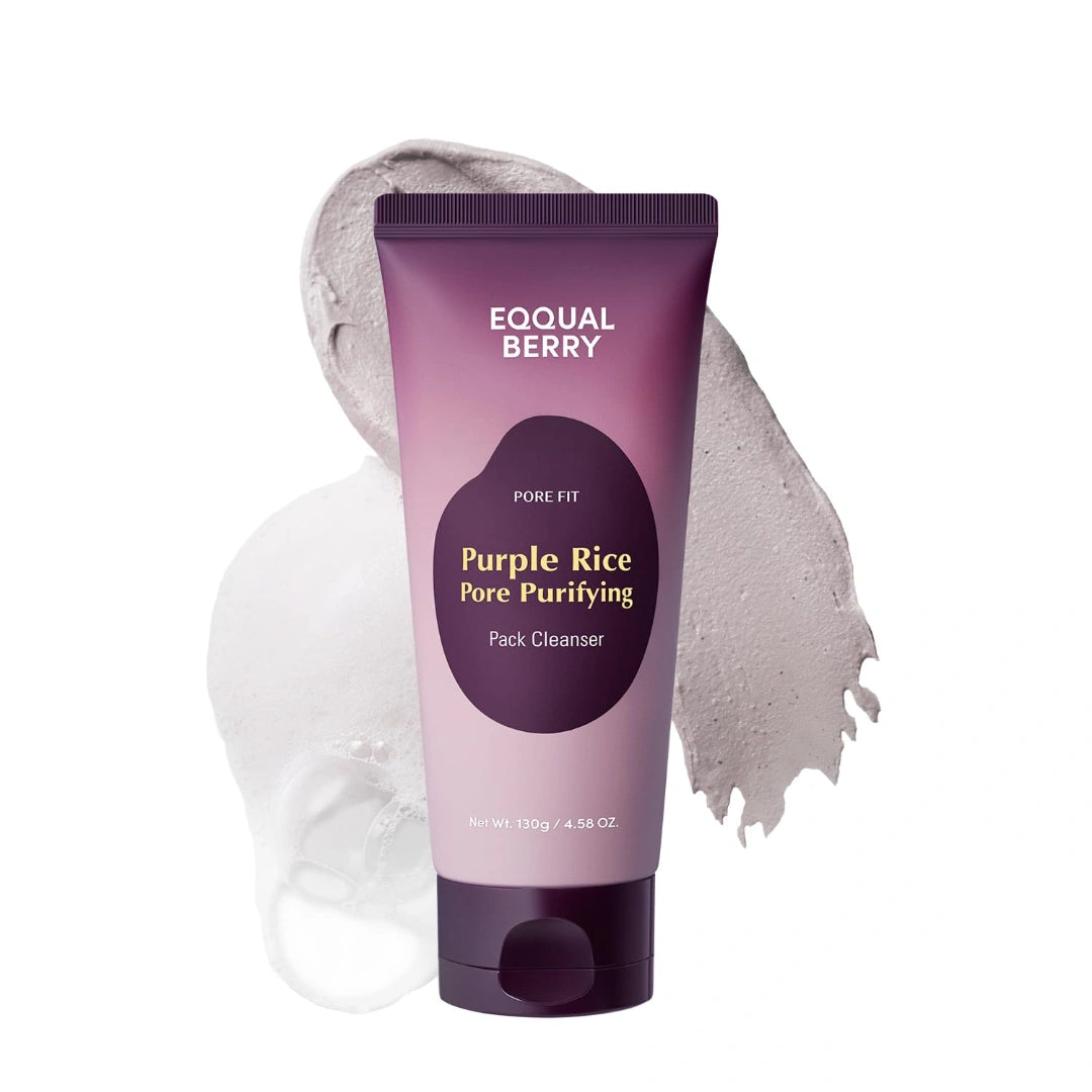 منظف ايكوال بيبري بالأرز البنفسجي لتنقية المسام