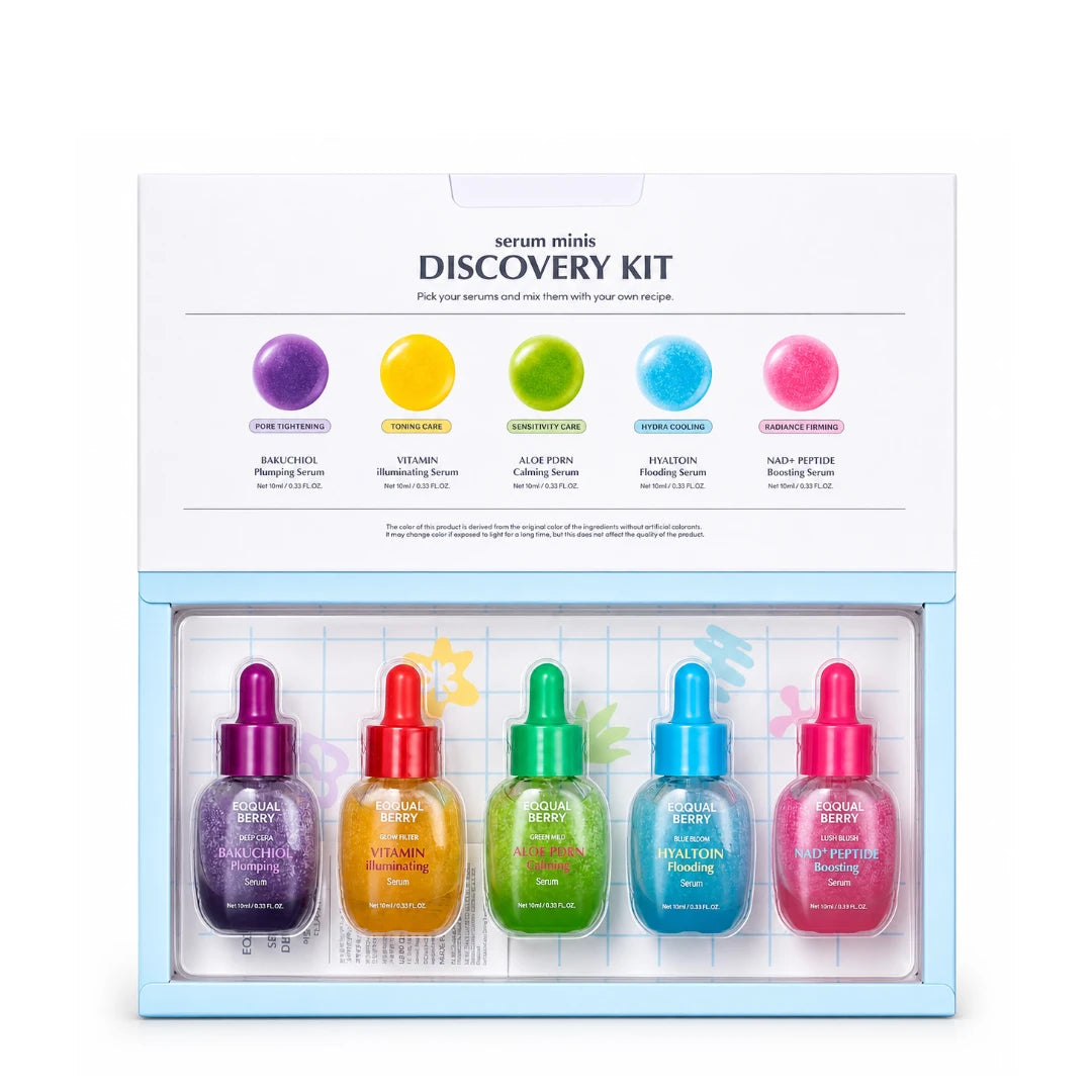 Eqqualberry Serum Minis Discovery Kit