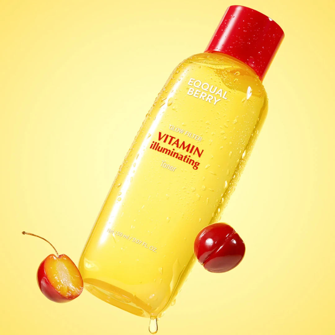 تونر كوري بفيتامين سي من إيكوال بيري لتفتيح البشرة